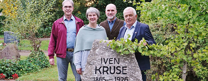 Bild So war das Iven Kruse-Gedenken in Bornhöved