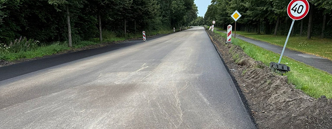 Bild Sanierung der Segeberger Landstraße